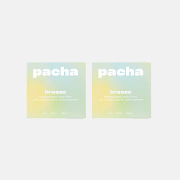 Pacha | 柔風有機棉護墊(兩件裝）