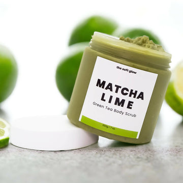 【下單自動85折】THE SOFT GLOW | MATCHA LIME 綠茶身體磨砂膏 200G