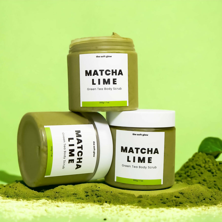 THE SOFT GLOW | MATCHA LIME 綠茶身體磨砂膏 200G
