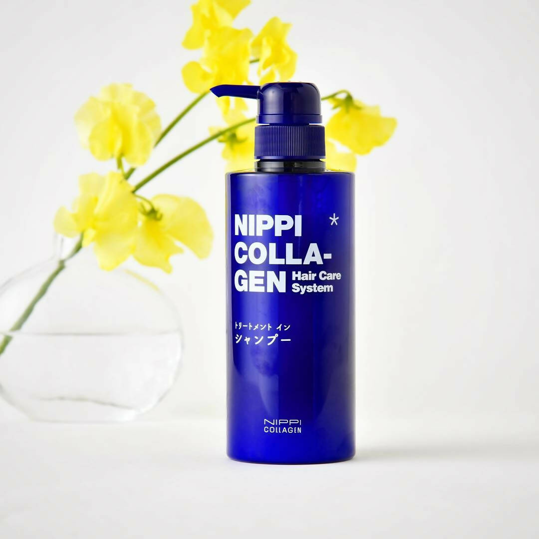 nippi collagen | 膠原蛋白肽「無矽活髮」洗髮液 360ml